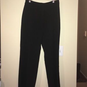 Anne Klein pinstriped dress trousers, size 8
