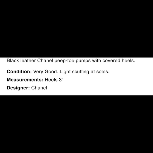 ❌n/a- TUL❌Chanel pumps - Picture 3 of 3