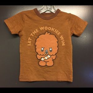 3T Disneyland Disney Star Wars Toddler Wookie Tee