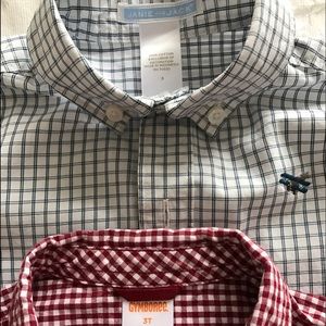 Janie and Jack and Gymboree boys button down, 3T