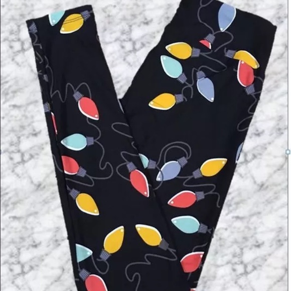 Lularoe Holiday Leggings- OS
