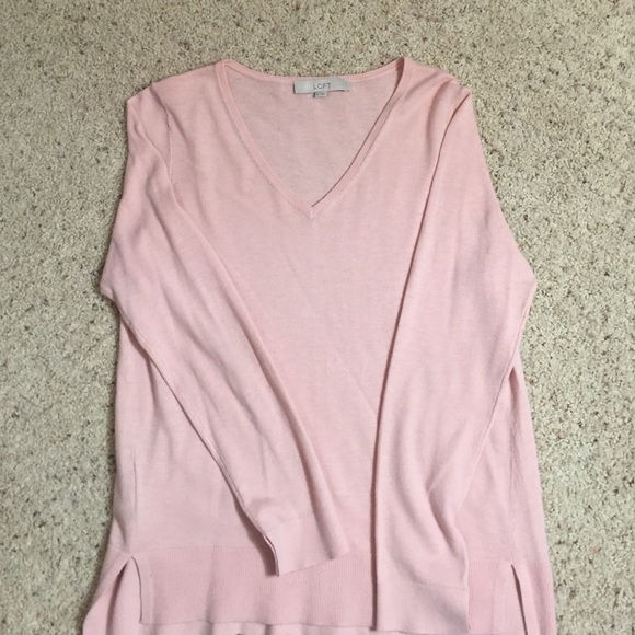 LOFT v-neck sweater. Worn condition.