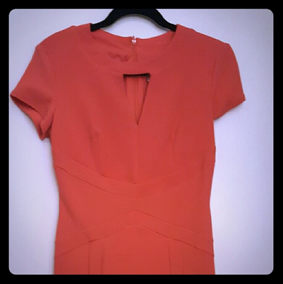 Bisou Bisou Cap-Sleeved Keyhole Sheath