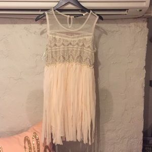 Pretty in pink lace dress