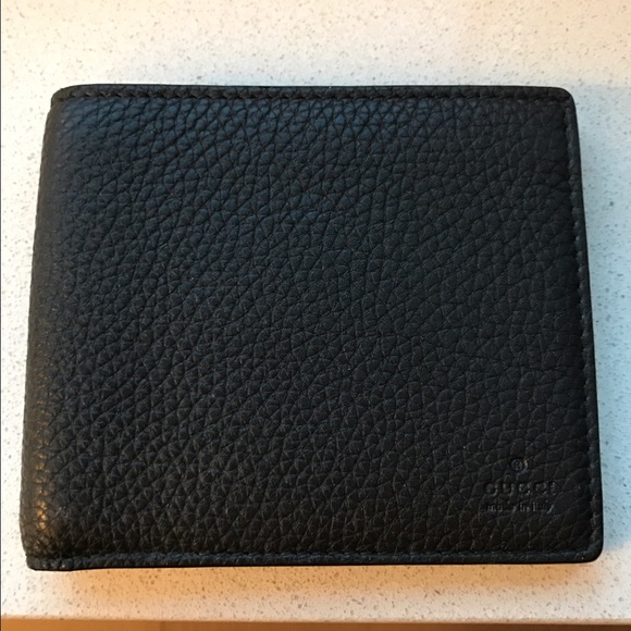 Gucci Men's Leather Bi-fold Wallet