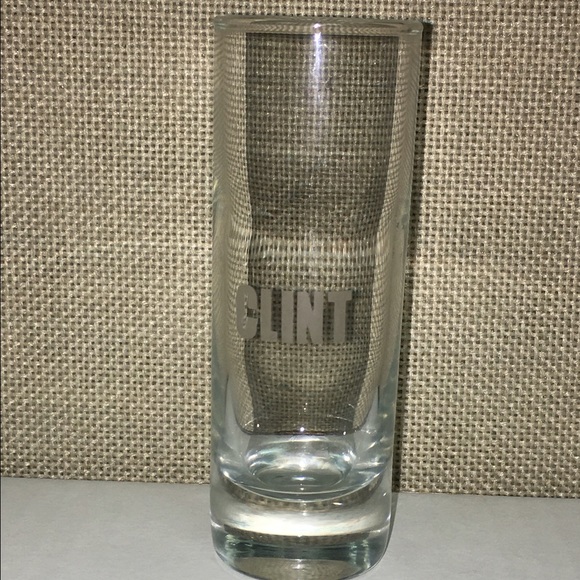 Customize Shot Glass "CLINT" - Picture 1 of 1