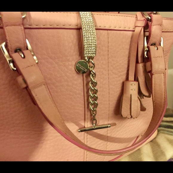 Chico's Silver Bracelet with Pave Crystal Plate