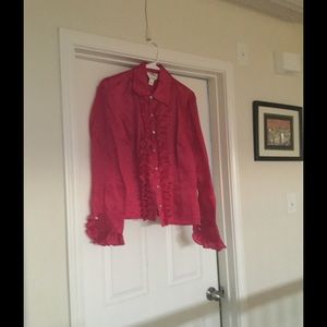 Pink Blouse-silk