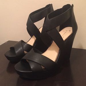Platform Wedge Never Worn