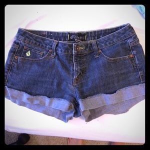 Volcom jean shorts
