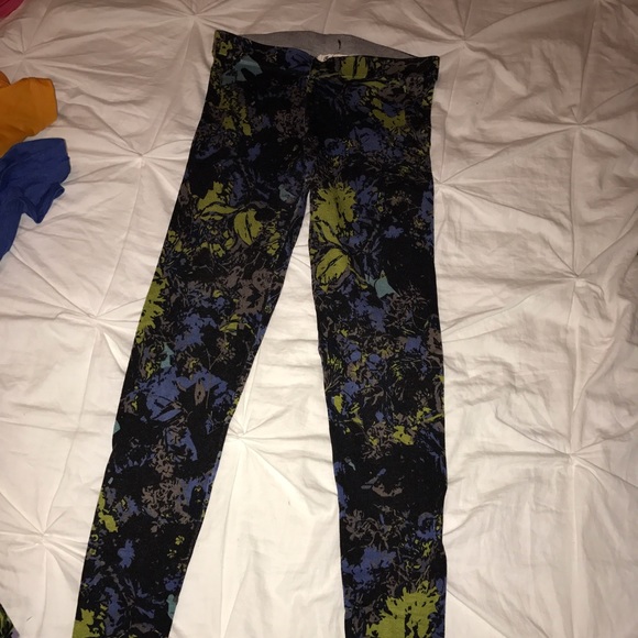 Floral leggings