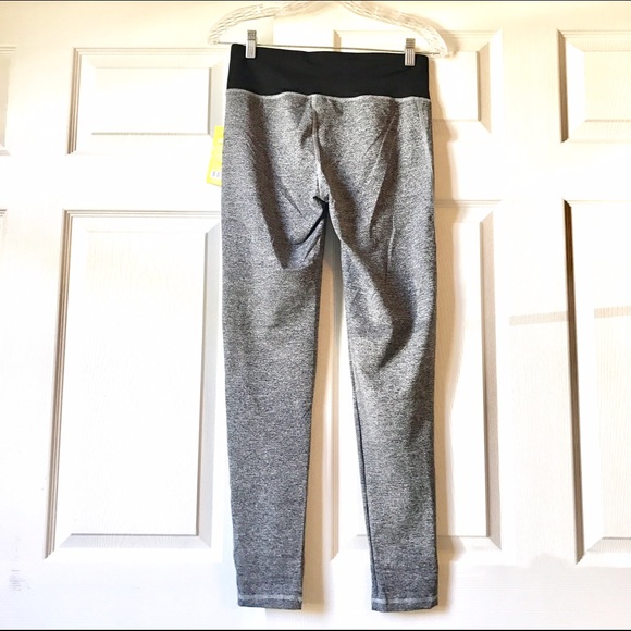NWT Gray Black Leggings - Picture 2 of 5