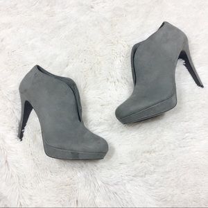 Audrey Brooke Gray Booties