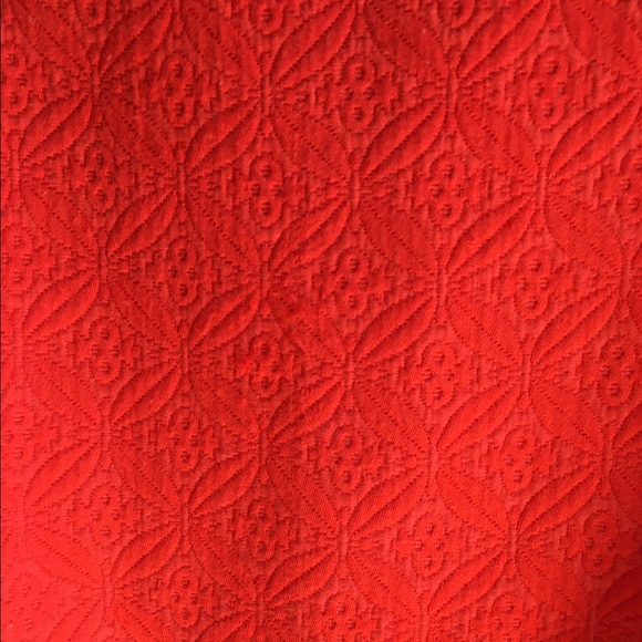 Cynthia Steffe 4 Orange Brocade Party Dress Cockta - Picture 7 of 8