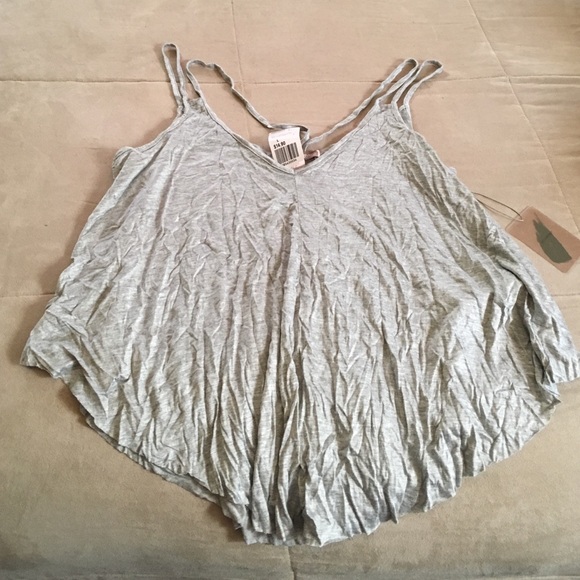 Flowing crop top