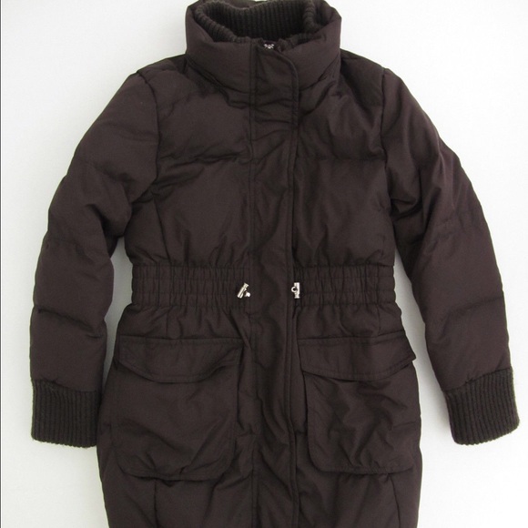 (SOLD) GAP Winter Coat Long Brown Girl 8