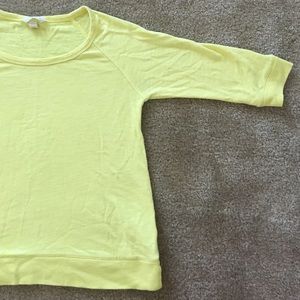 Lands End Canvas 1/4 sleeve top