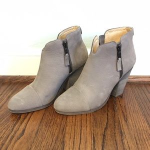 Rag & Bone Margot Ankle Boot, Gray, Sz 38/8.0