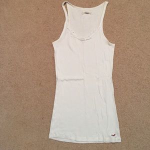 White layering tank top.