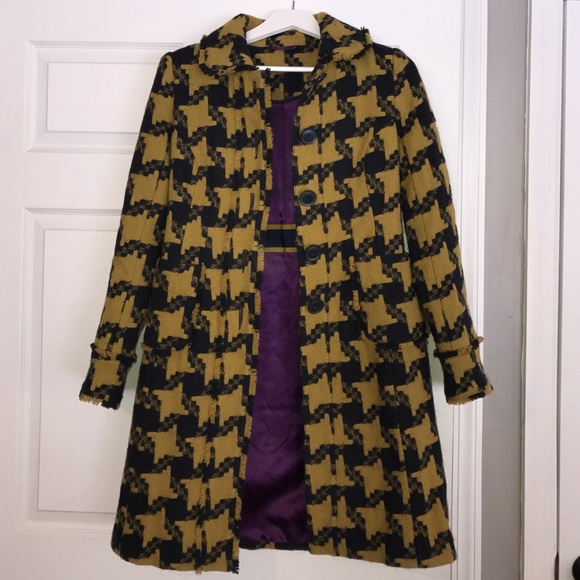 Boden herringbone peacoat