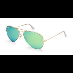 Rayban polarized aviators