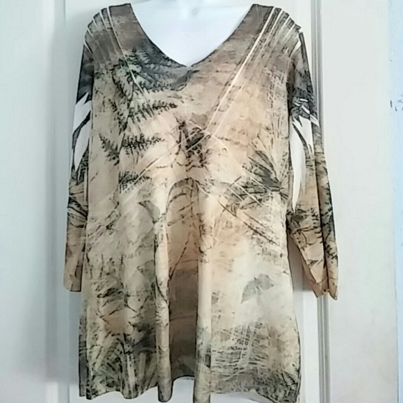 Long sleeve blouse