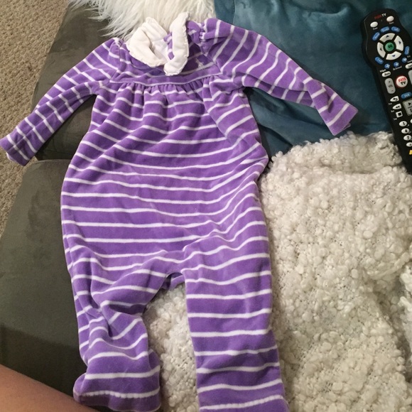 Velour polo jumper