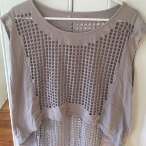 Urban Outfitters cutout tee