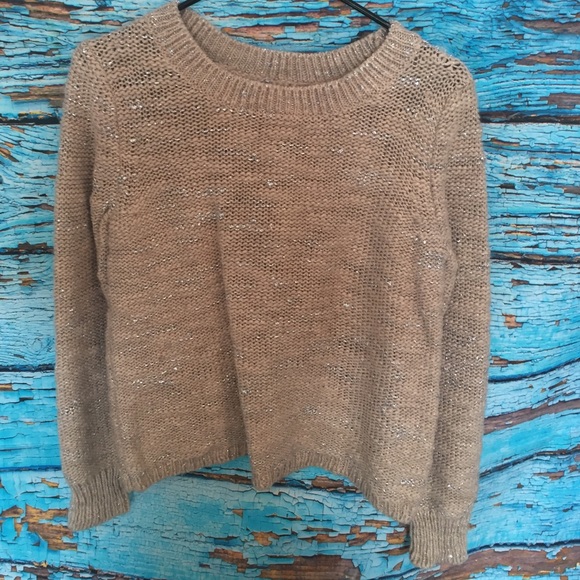 Banana Rep  super fun slightly open back sweater