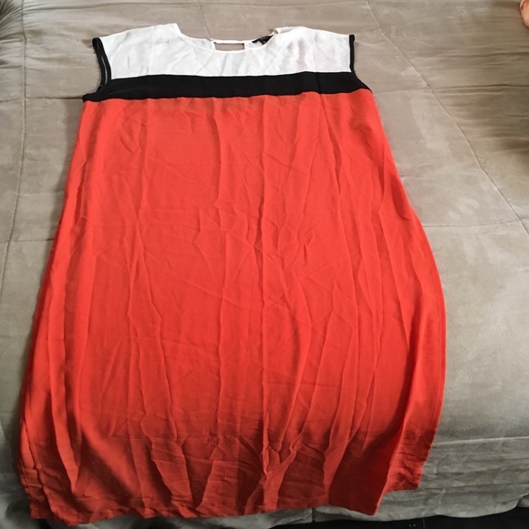 Striped tunic with high slits on sides - Picture 1 of 3