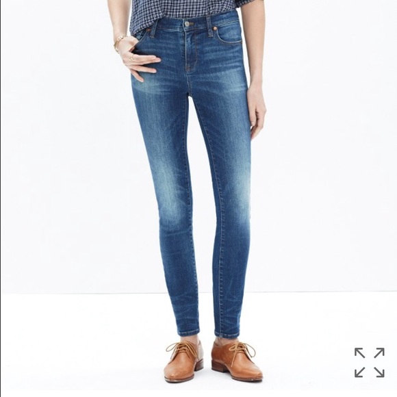 Madewell 9" High Riser Jeans in Dayton Wash- 26