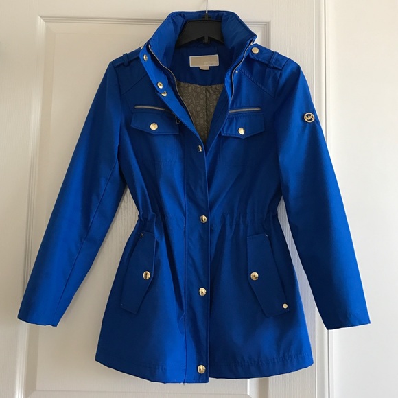 Michael Kors Utility Jacket in royal blue
