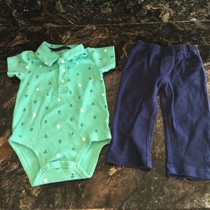 Nautical outfit 12 months