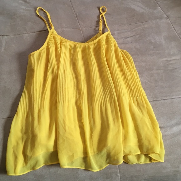 Lined crop top spaghetti strap