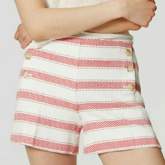 NeW LOFT Riviera sailor shorts size 4