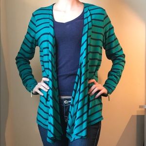 Michael Kors Striped Cardigan