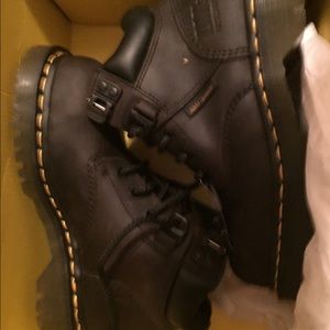 Dr Martens steel toe boots