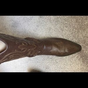 Brown Cowgirl Style Madden Girl Boots 7 1/2