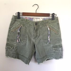 Free People Green Shorts