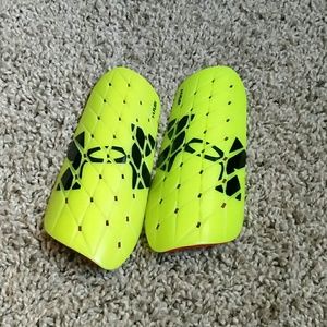 Small Under Armour Soccer Shin Guards