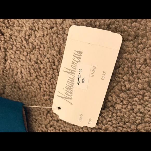 Neiman Marcus pink and blue dress BRAND NEW - Picture 3 of 4