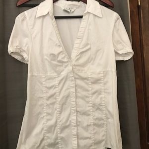 White button down shirt