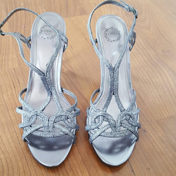 Silver shoes