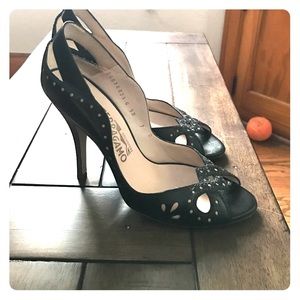 Ferragamo black heels