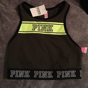 PINK razorback sports bra.
