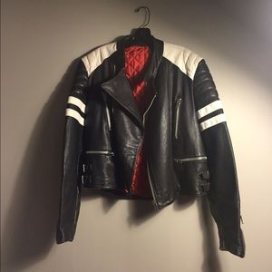 German Leather Biker Jacket
