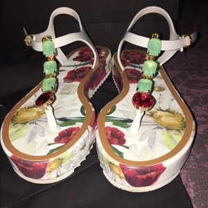 D&G Platform Sandals