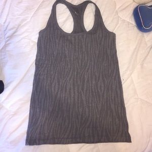Grey workout tank