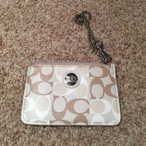 keychain wallet with card and ID holder