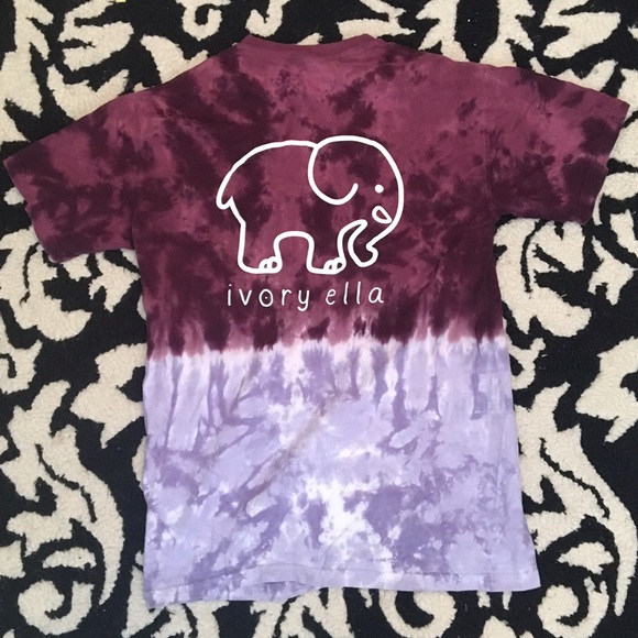Ivory Ella tie dye tee shirt